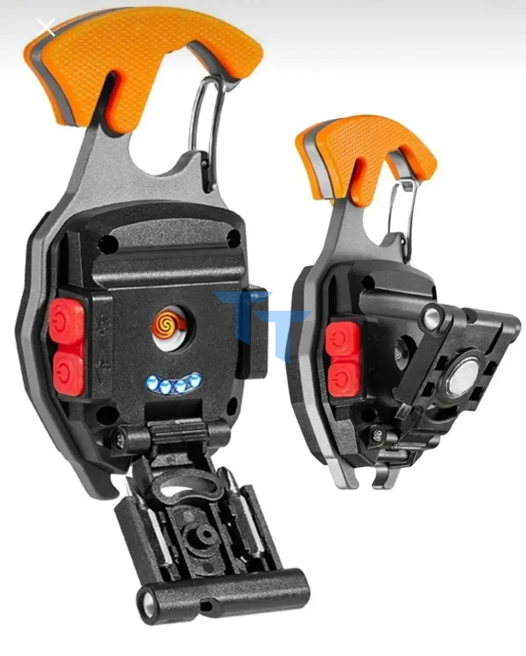 Çok Fonksiyonlu Kamp Feneri - Fener Anahtarlık Usb Çakmaklı Cam Kırıcı Kemer Kesici Açacak